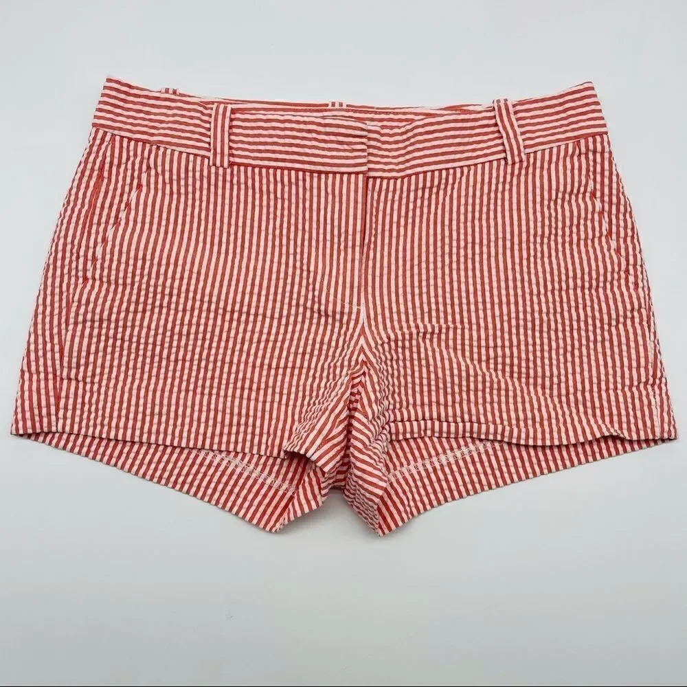 J. Crew Seersucker Shorts Size 2